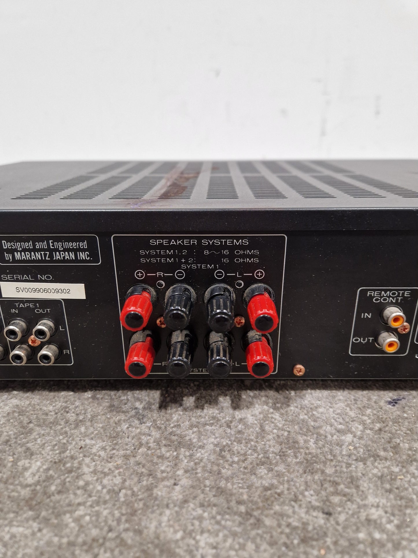 Marantz Amplifier PM- 57 - Stereo Integrated Amplifier - Good w/ Power Supply & Remote