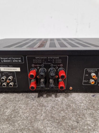 Marantz Amplifier PM- 57 - Stereo Integrated Amplifier - Good w/ Power Supply & Remote