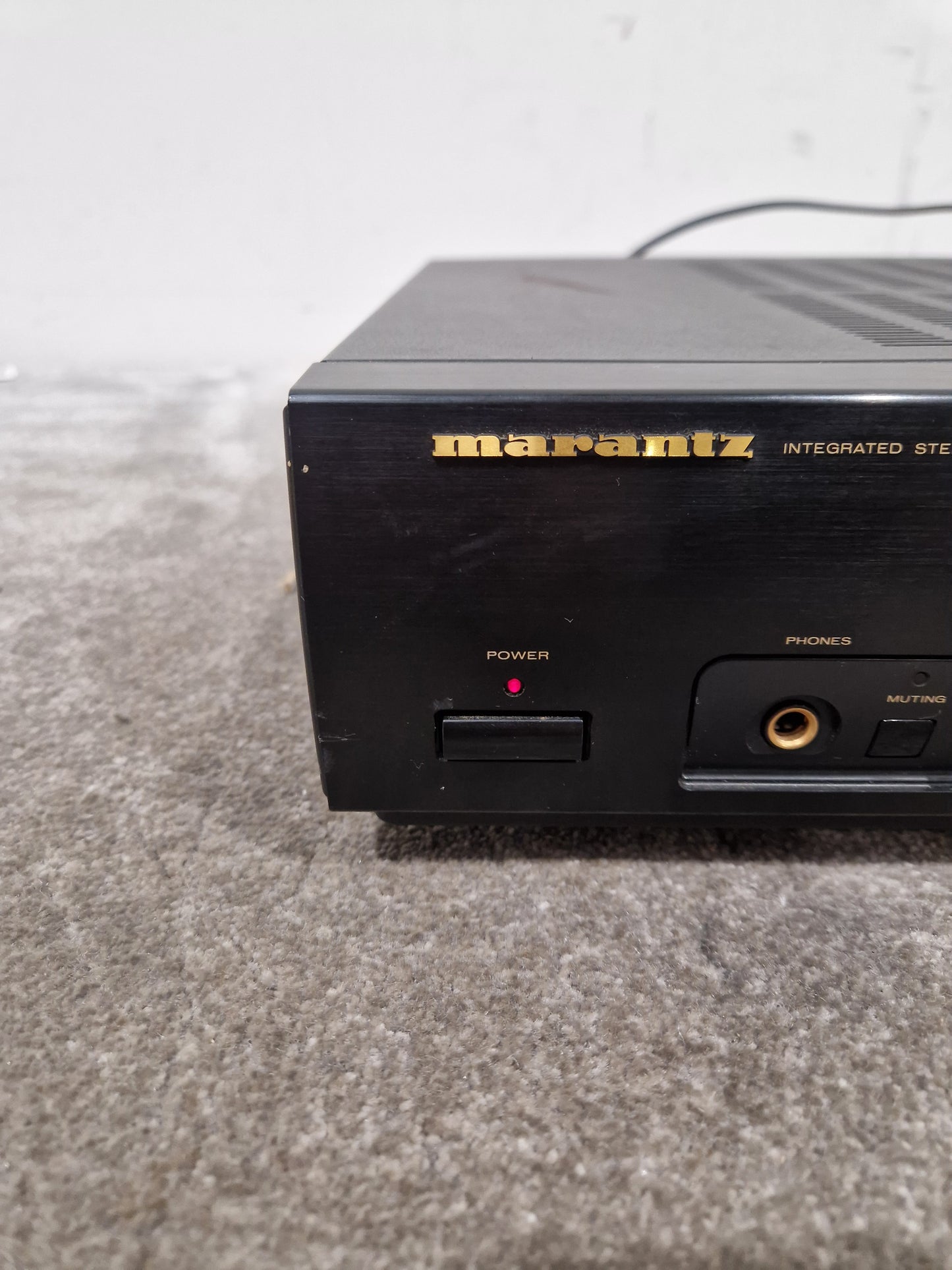 Marantz Amplifier PM- 57 - Stereo Integrated Amplifier - Good w/ Power Supply & Remote