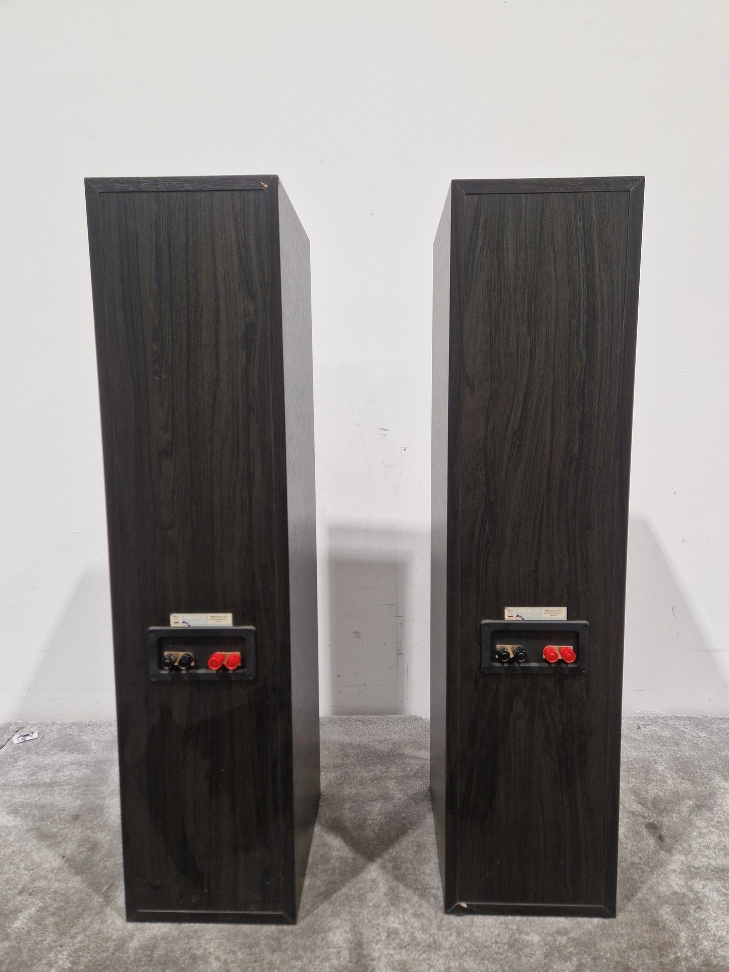 Tannoy Mercury F3 Floor Standing Speakers Pair - Dynamic Sound Performance - Excellent w/ Power Supply