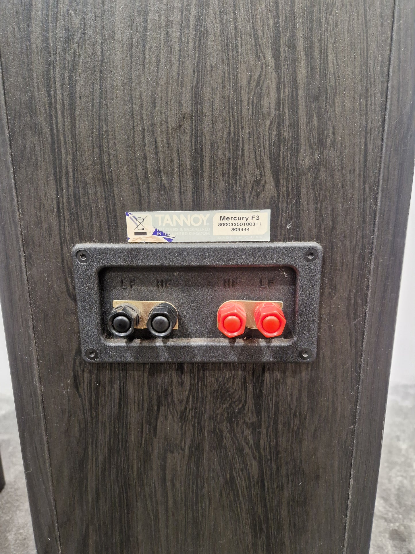 Tannoy Mercury F3 Floor Standing Speakers Pair - Dynamic Sound Performance - Excellent w/ Power Supply