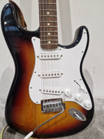 Fender Standard Stratocaster LRL WPG-3TS – 3-Tone Sunburst – Crafted in Indonesia (2023) – Excellent w/ Strap - Image 8