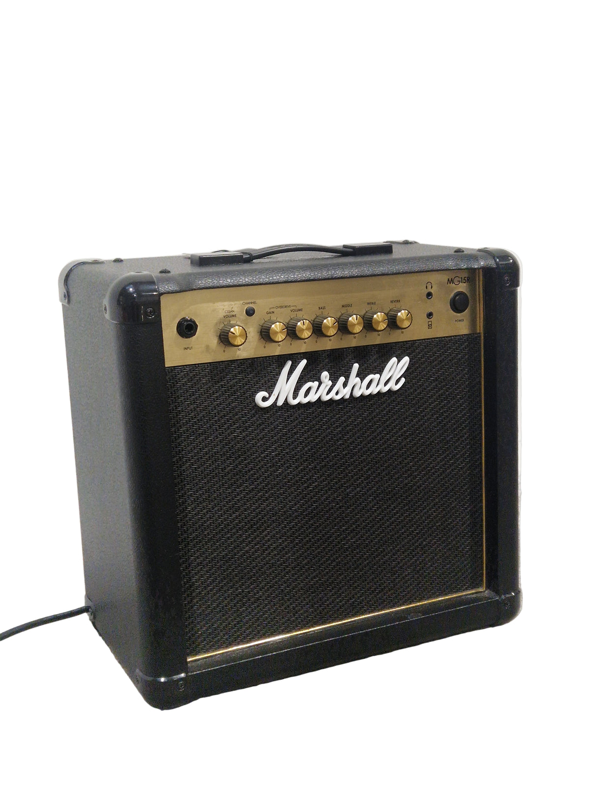 Marshall MG15R - 15W Combo Amp - Excellent w/ Power Supply