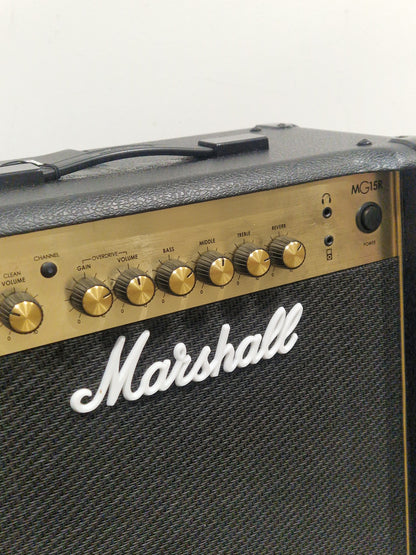 Marshall MG15R - 15W Combo Amp - Excellent w/ Power Supply