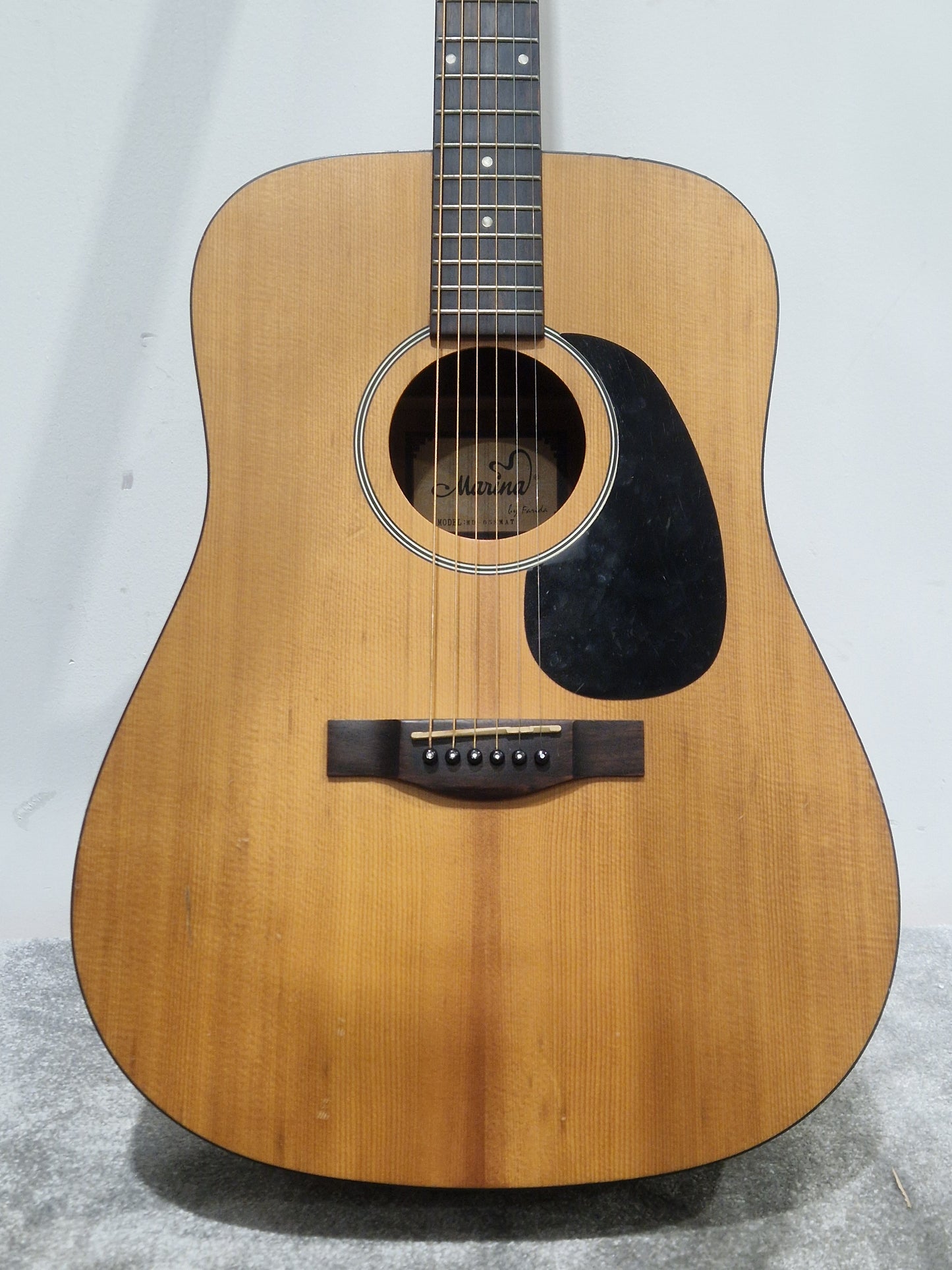 Marina Made BY Farida Md-05smat - Solid Top Acoustic Guitar - Excellent