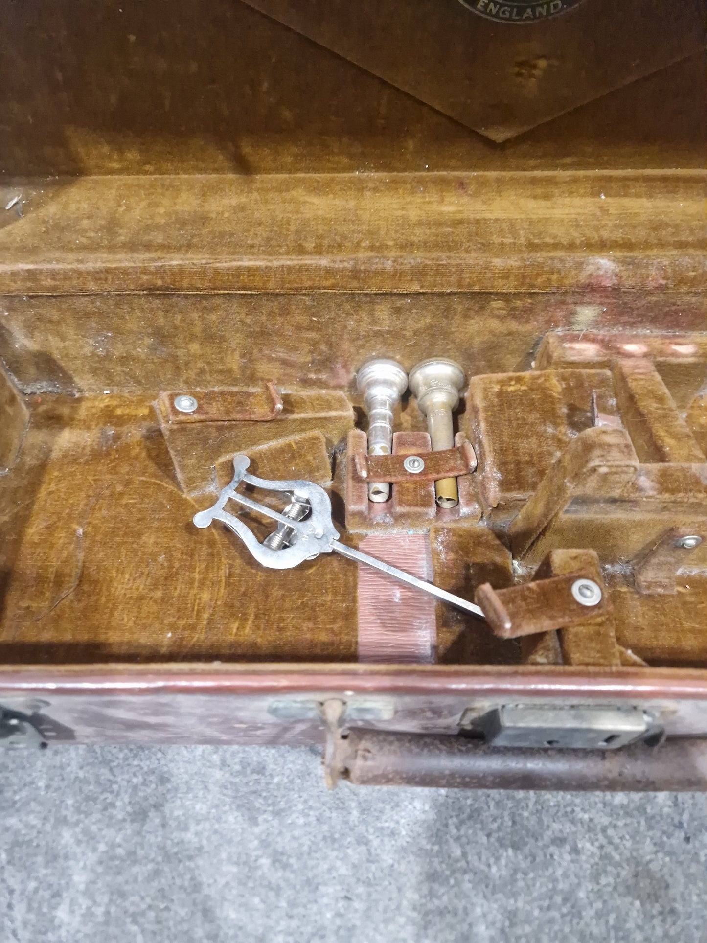 Besson & CO Class A Trumpet - Brass Finish - Spares or Repair