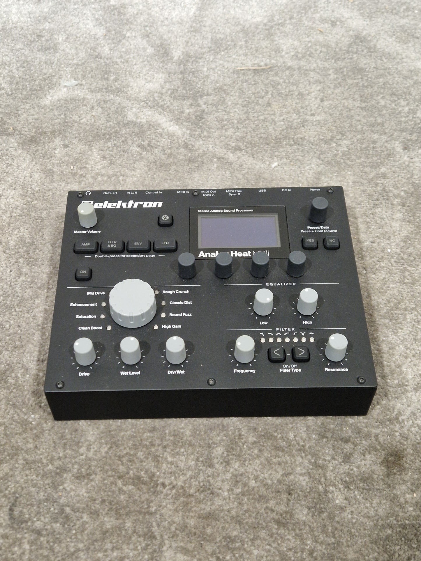 Elektron Analog Heat MKII - Stereo Analog Sound Processor - Excellent w/ Original Box & Power Supply