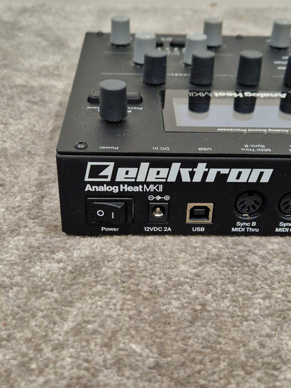 Elektron Analog Heat MKII - Stereo Analog Sound Processor - Excellent w/ Original Box & Power Supply