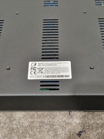 Elektron Analog Heat MKII - Stereo Analog Sound Processor - Excellent w/ Original Box & Power Supply
