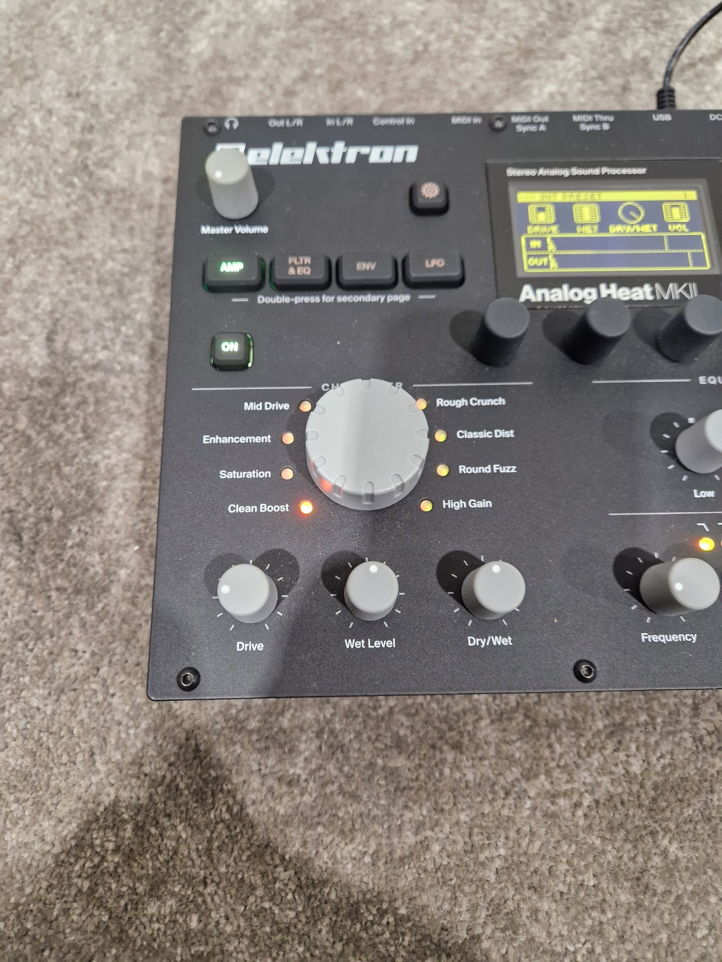 Elektron Analog Heat MKII - Stereo Analog Sound Processor - Excellent w/ Original Box & Power Supply
