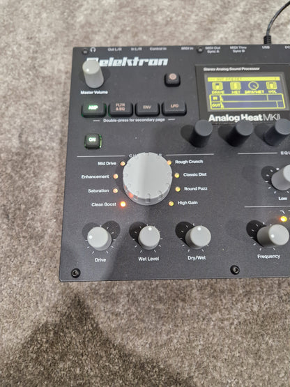 Elektron Analog Heat MKII - Stereo Analog Sound Processor - Excellent w/ Original Box & Power Supply