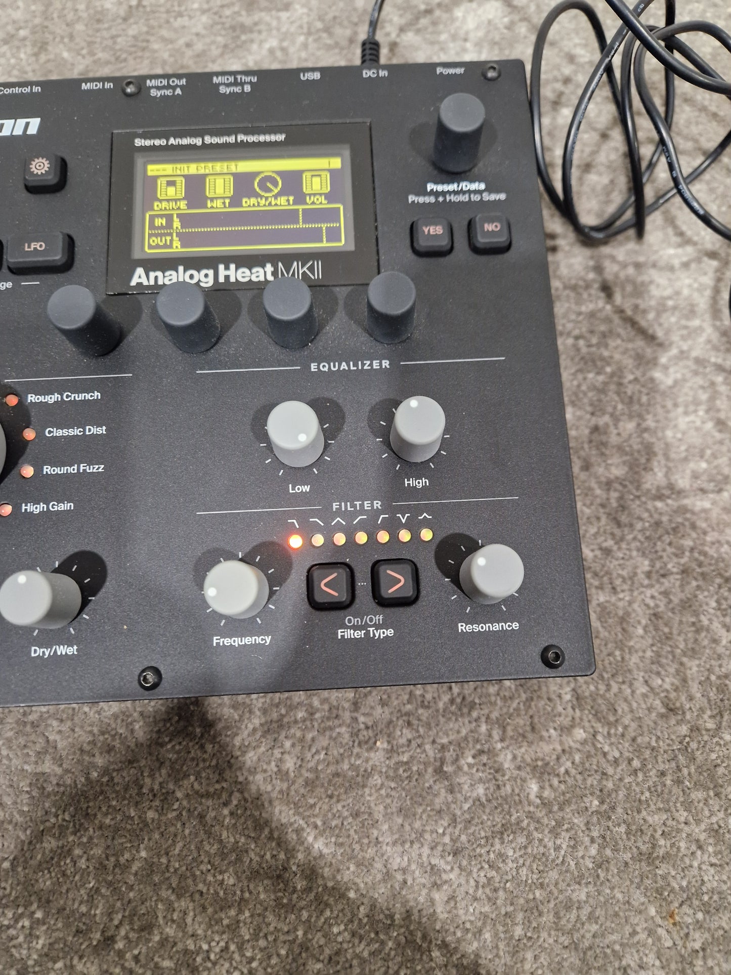 Elektron Analog Heat MKII - Stereo Analog Sound Processor - Excellent w/ Original Box & Power Supply