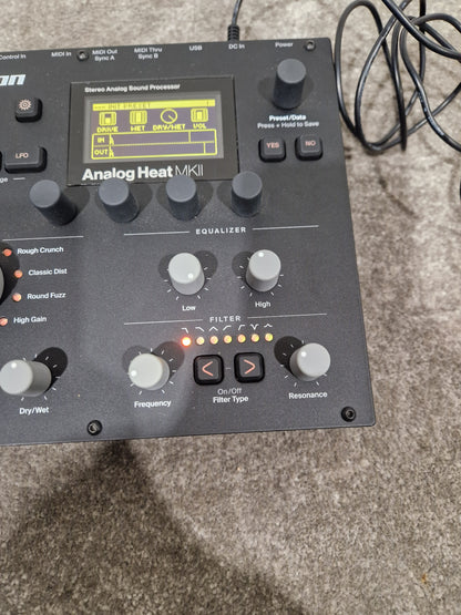 Elektron Analog Heat MKII - Stereo Analog Sound Processor - Excellent w/ Original Box & Power Supply