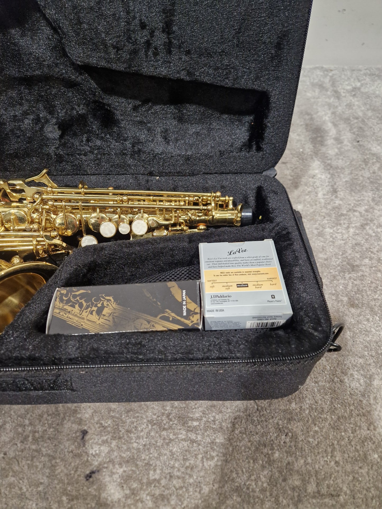 Rosetti Series 7 Curved Soprano Saxophone 89CSP7L - Smooth Tone Performance - Excellent w/ Hard Case & Accessories For saxophone