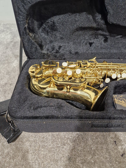 Rosetti Series 7 Curved Soprano Saxophone 89CSP7L - Smooth Tone Performance - Excellent w/ Hard Case & Accessories For saxophone
