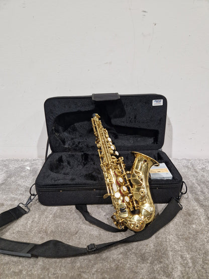 Rosetti Series 7 Curved Soprano Saxophone 89CSP7L - Smooth Tone Performance - Excellent w/ Hard Case & Accessories For saxophone