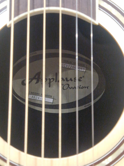 Ovation Applause AB24-45 - Acoustic-Electric Guitar - Excellent w/ Soft Case