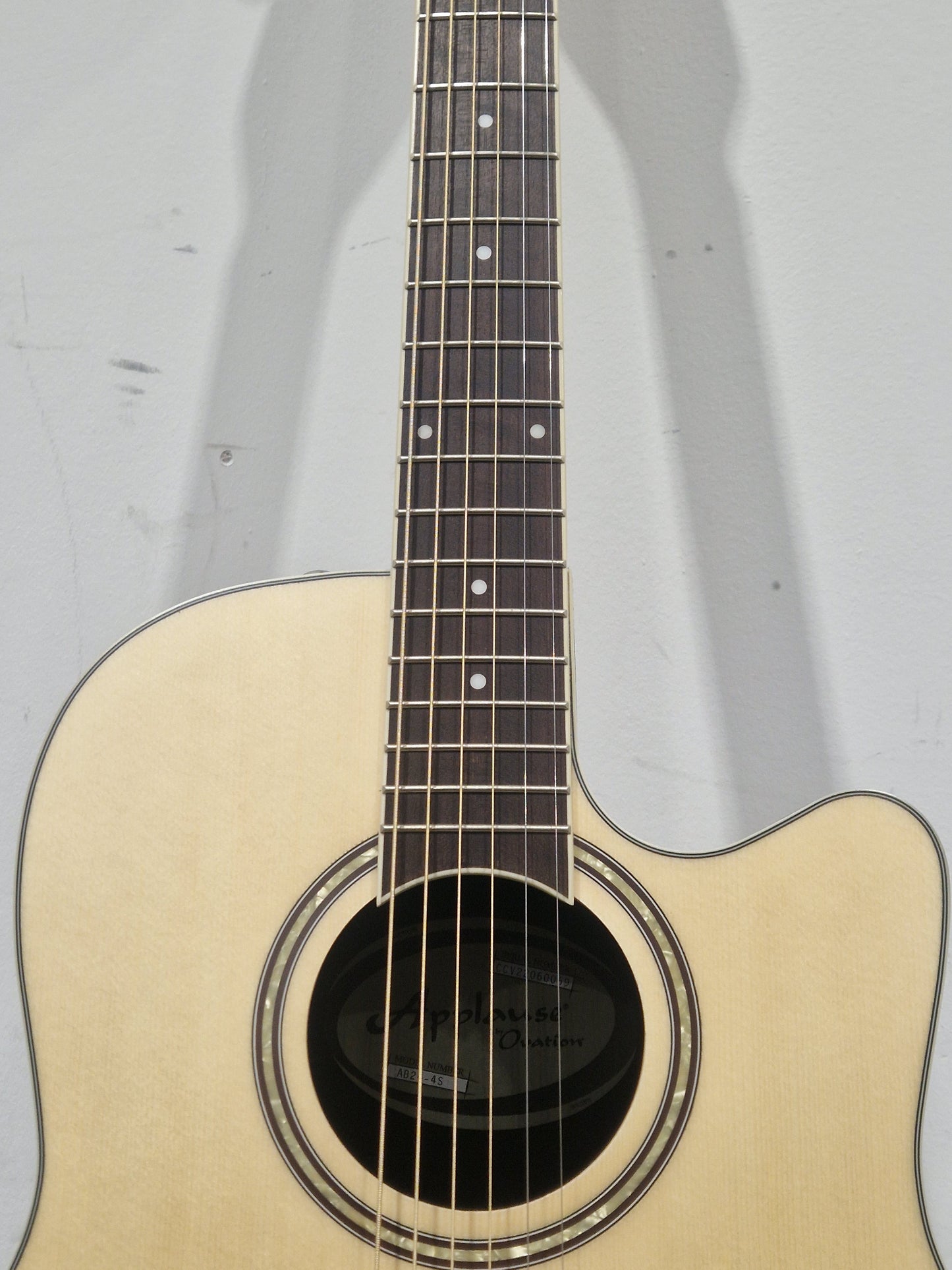 Ovation Applause AB24-45 - Acoustic-Electric Guitar - Excellent w/ Soft Case