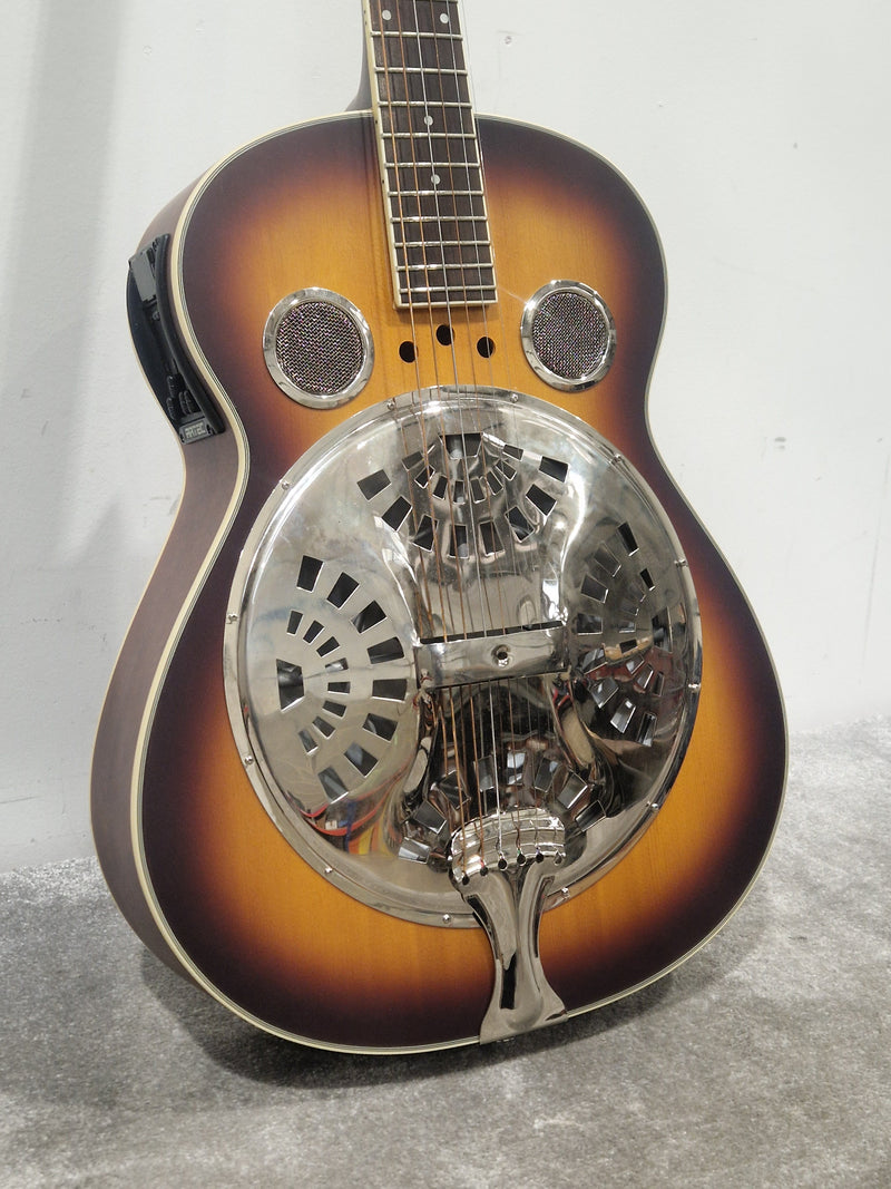 Vintage Spider Bridge Resonator - Acoustic Guitar - Sunburst - Excellent w/ ARTEC AGE-5 Pickup - image 7