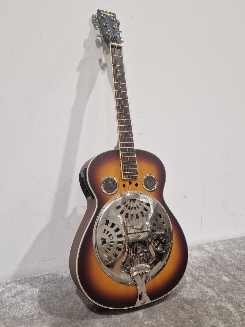 Vintage Spider Bridge Resonator - Acoustic Guitar - Sunburst - Excellent w/ ARTEC AGE-5 Pickup - image 8