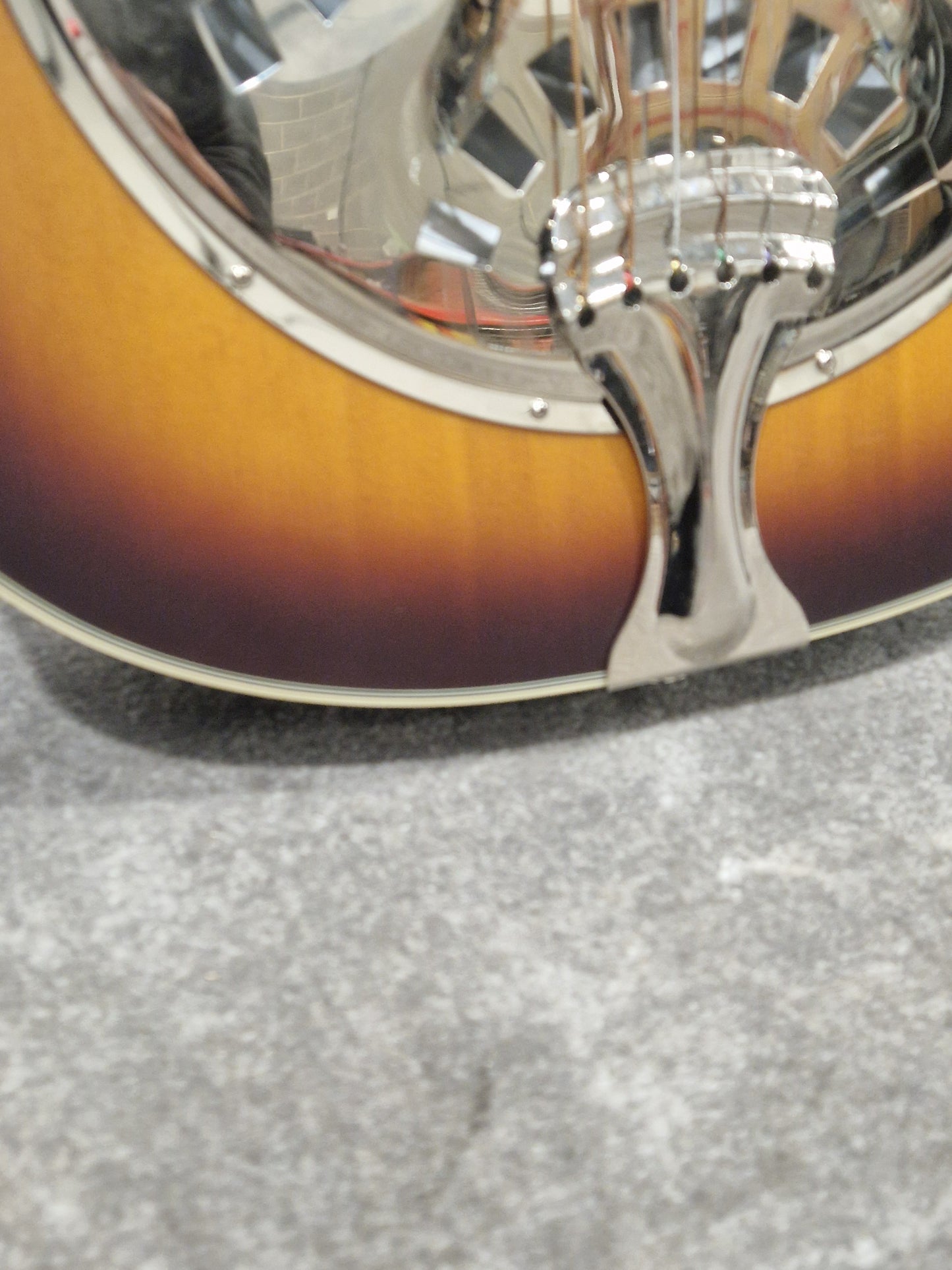 Vintage Spider Bridge Resonator Acoustic Guitar w/ ARTEC AGE-5 Pickup – Excellent