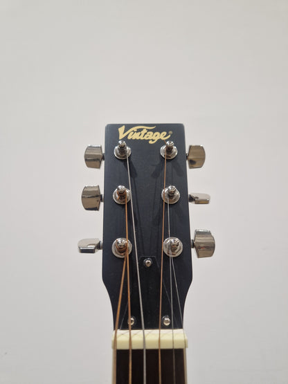 Vintage Spider Bridge Resonator Acoustic Guitar w/ ARTEC AGE-5 Pickup – Excellent