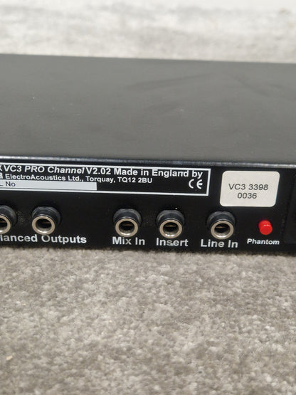 Joe Meek Pro Channel VC3 - Studio Quality Preamp - Excellent w/ Power Supply