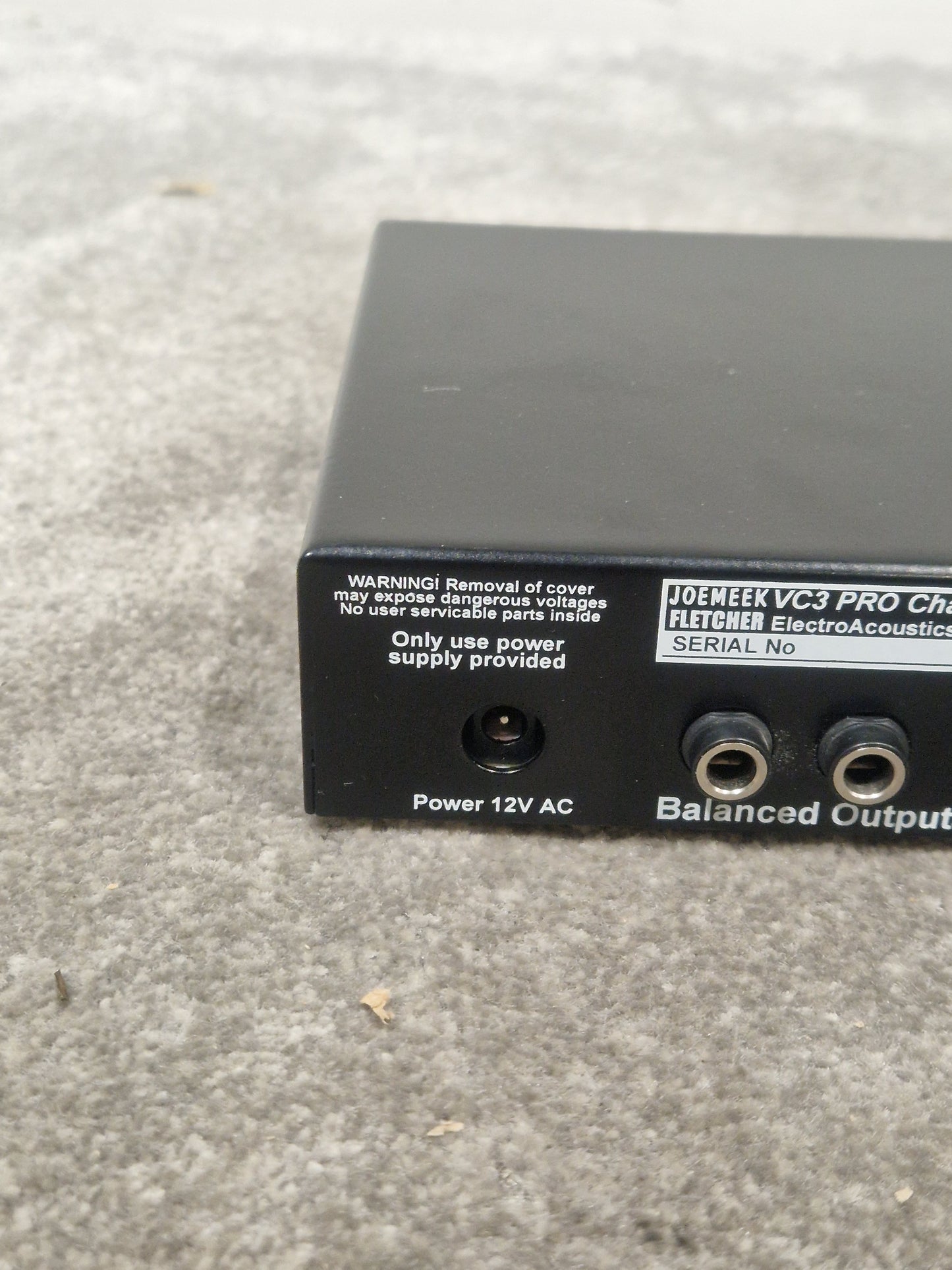 Joe Meek Pro Channel VC3 - Studio Quality Preamp - Excellent w/ Power Supply