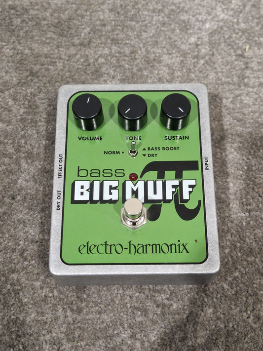 Electro-Harmonix Bass Big Muff - Fuzz Pedal - Excellent