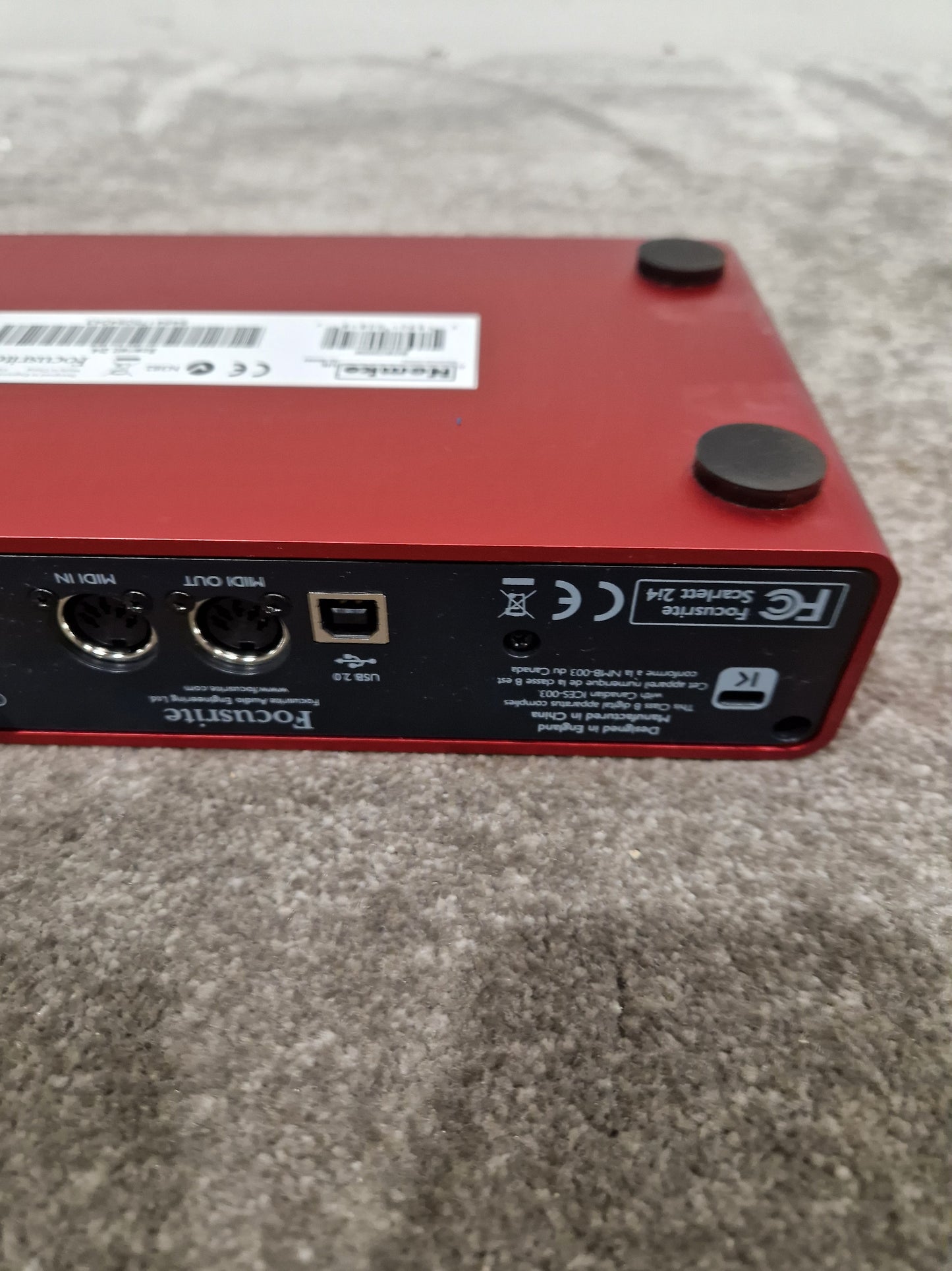 Scarlett 2I 4 - USB Audio Interface - Excellent w/ Original Box & Power Supply