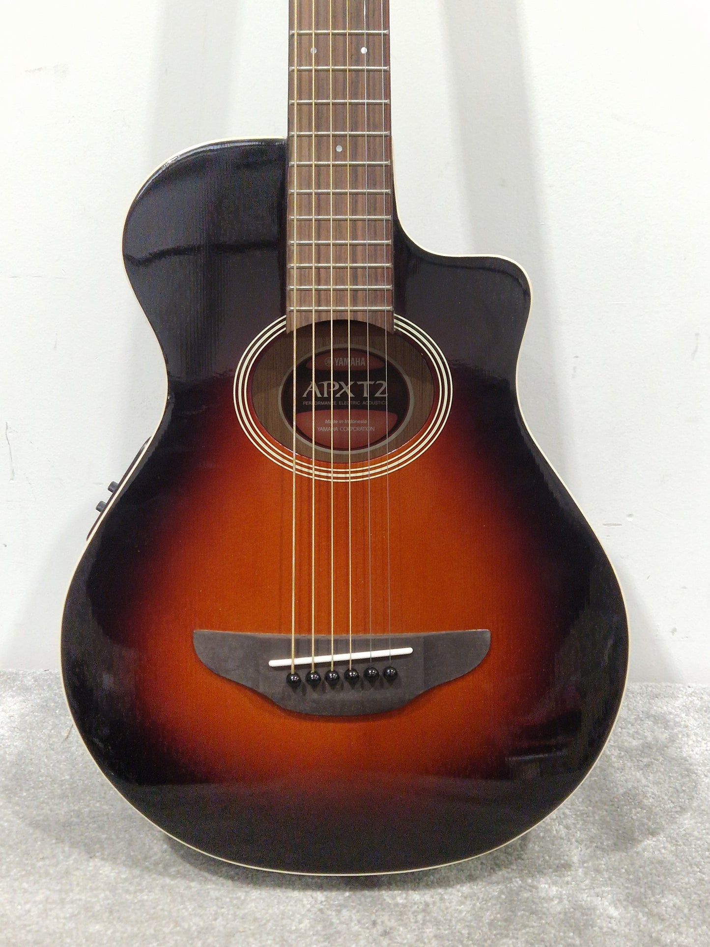 Yamaha APXT-2 Travel Guitar - Compact Acoustic-Electric - Excellent w/ Soft Case