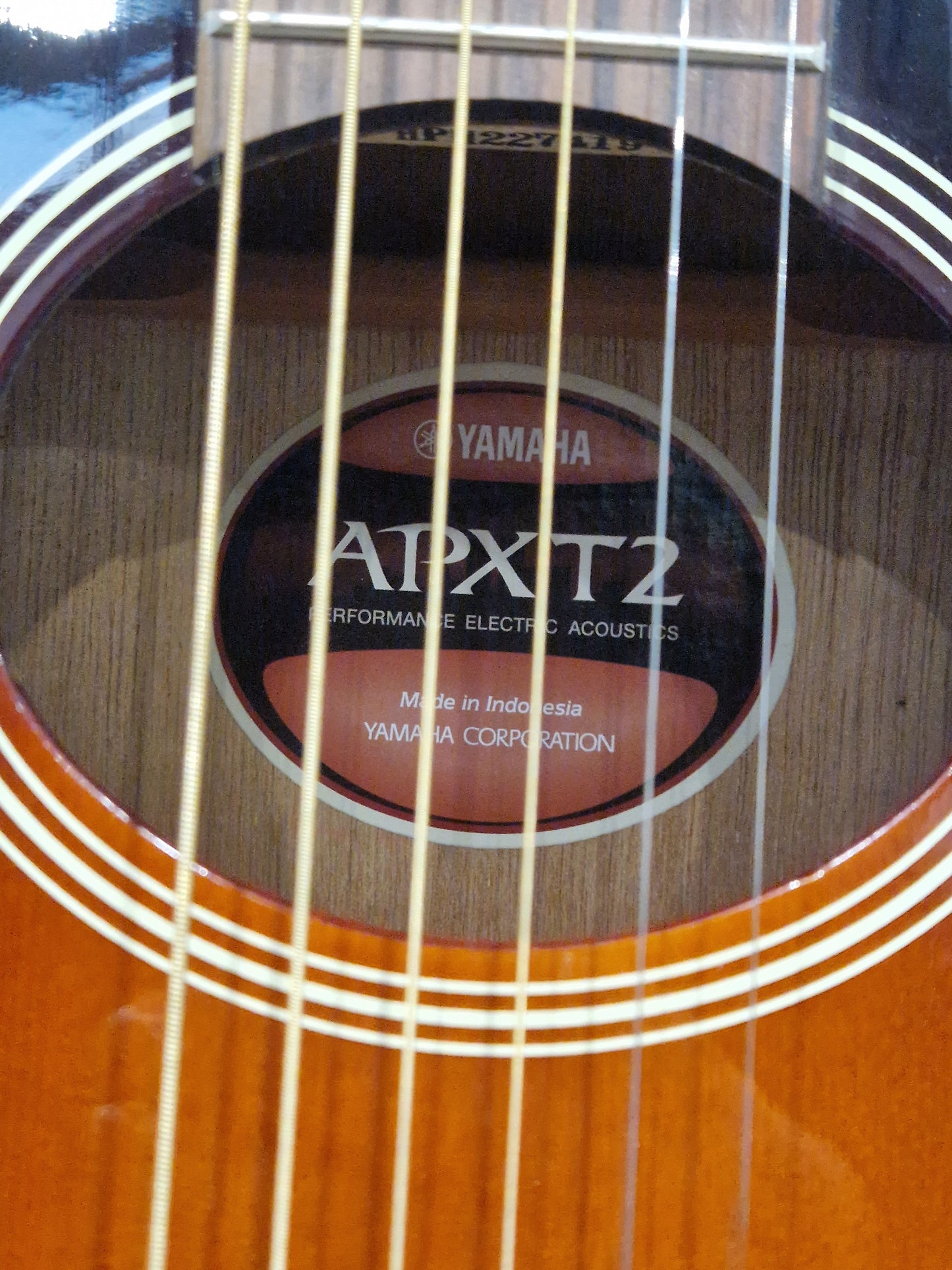 Yamaha APXT-2 Travel Guitar - Compact Acoustic-Electric - Excellent w/ Soft Case