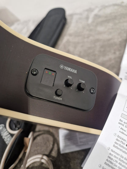 Yamaha APXT-2 Travel Guitar - Compact Acoustic-Electric - Excellent w/ Soft Case