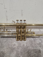 Corton Amati 776467 – Classic Brass Trumpet – Good w/ Chord Soft Case & Trumpet Study Books - Image 9