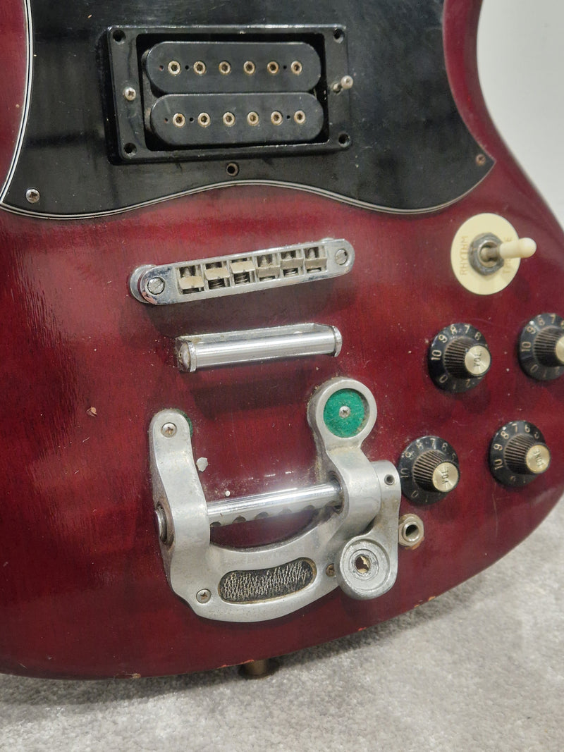 Hondo 2 SG Project Guitar - Vintage Style Made in Japan - Spares or Repair - Image 7