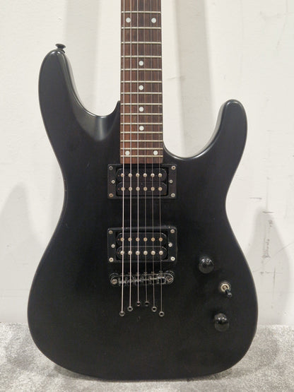 Dean Vendetta Black - Solid Body Electric Guitar - Very Good w/ New Strings