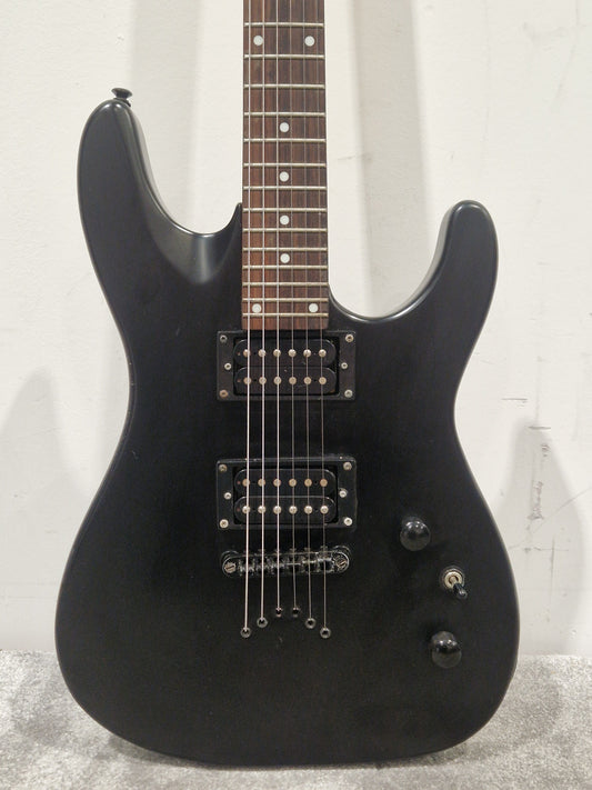 Dean Vendetta Black - Solid Body Electric Guitar - Very Good w/ New Strings