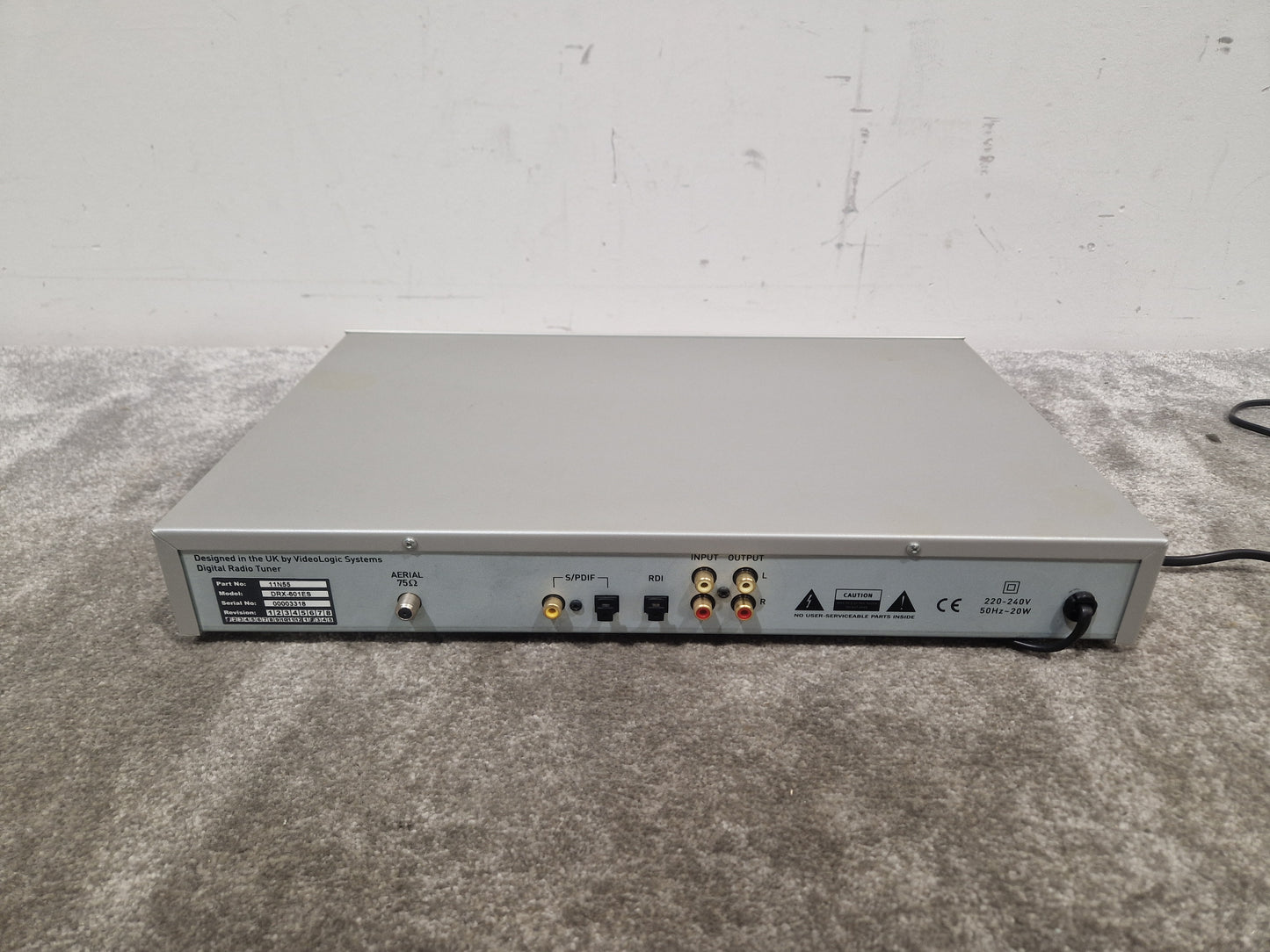 Videologic DRX-601E - Digital DAB/FM Tuner - Excellent