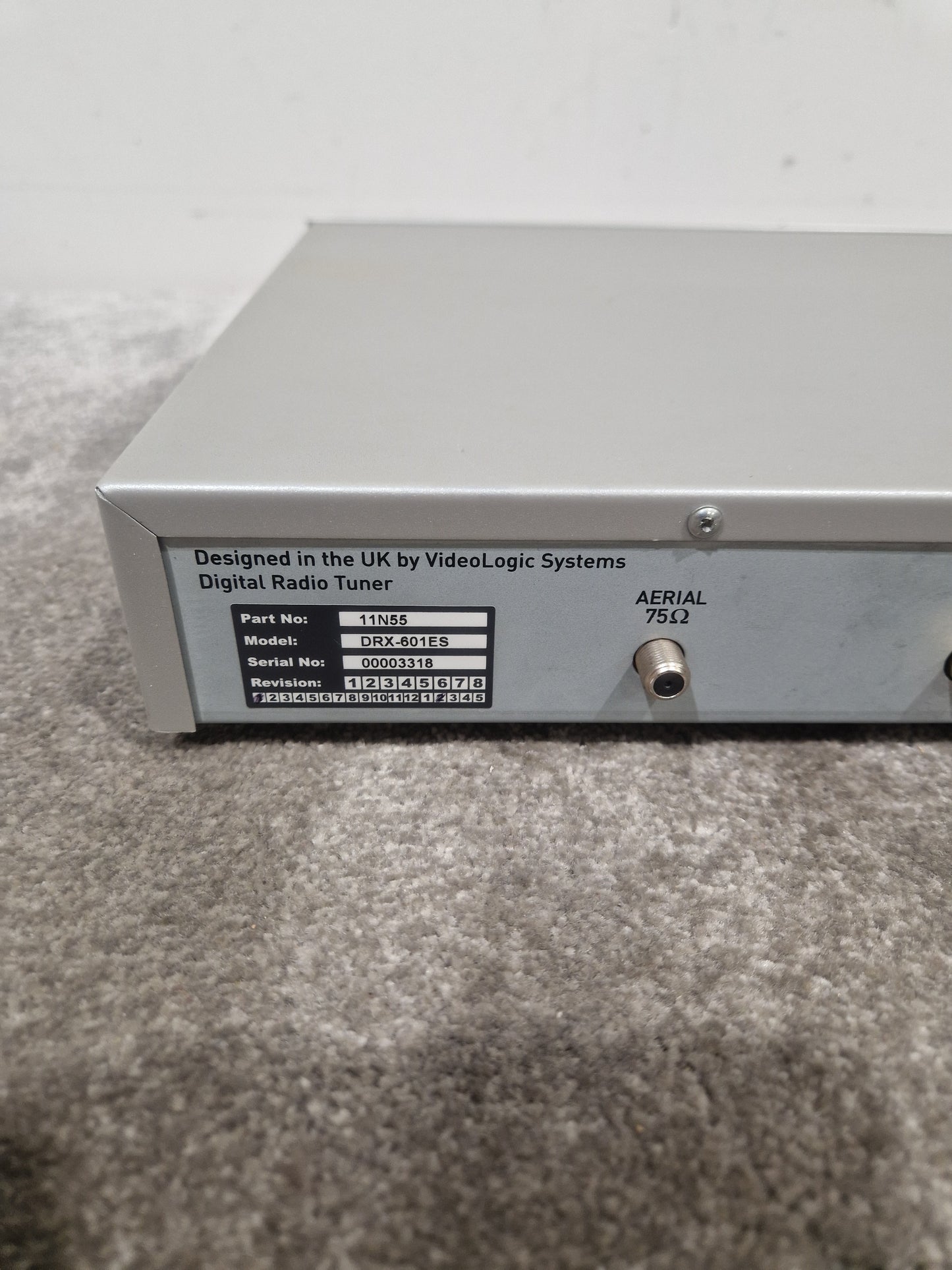 Videologic DRX-601E - Digital DAB/FM Tuner - Excellent