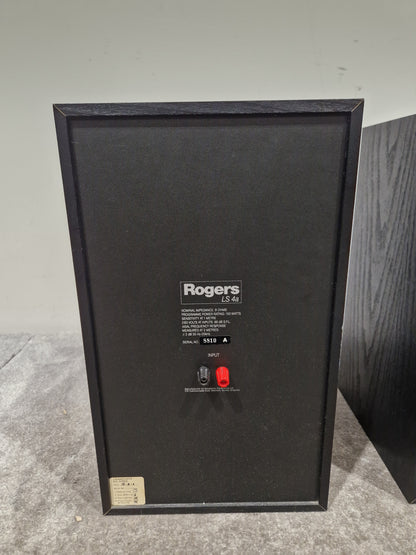 Rogers LS-4A - Pair OF HI-FI Speakers - Bookshelf Design - Excellent