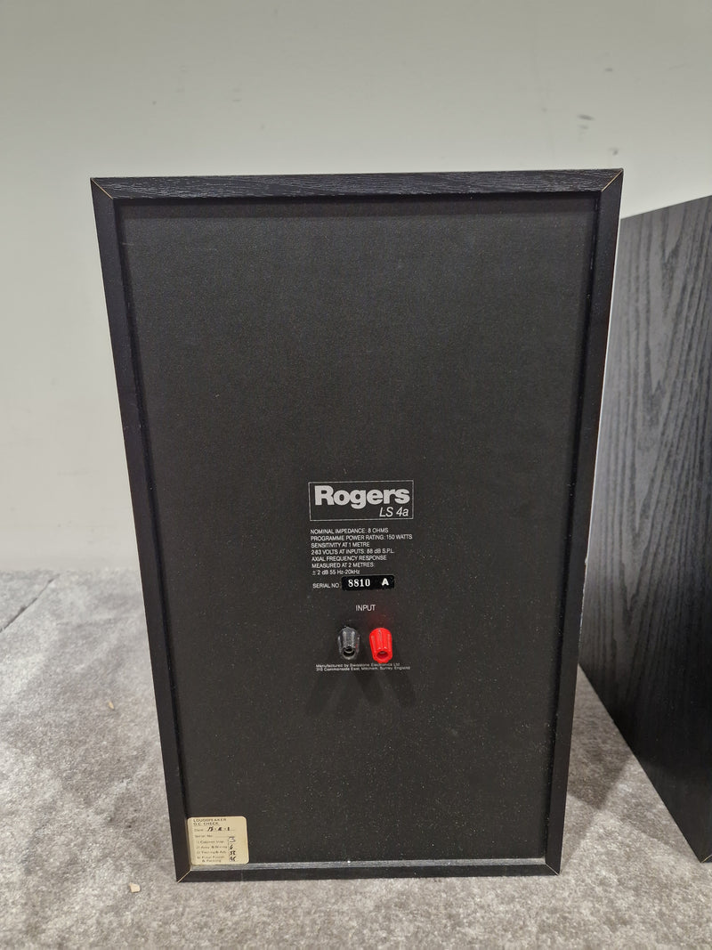 Rogers LS-4A - Pair OF HI-FI Speakers - Bookshelf Design - Excellent - Image 10