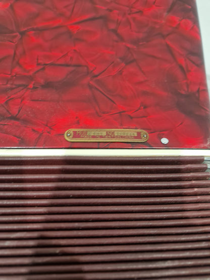 Parrot Accordion 1407 48 Bass 34 Key - Compact Design - Excellent w/ Hard Case