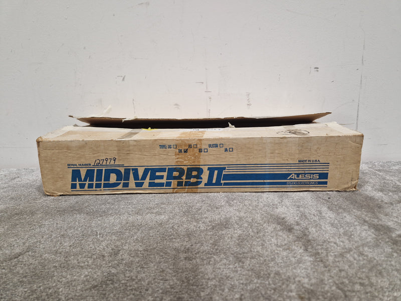 Alesis Microverb 2 - Digital Reverb Unit - Spares or Repair w/ Original Box - Image 4