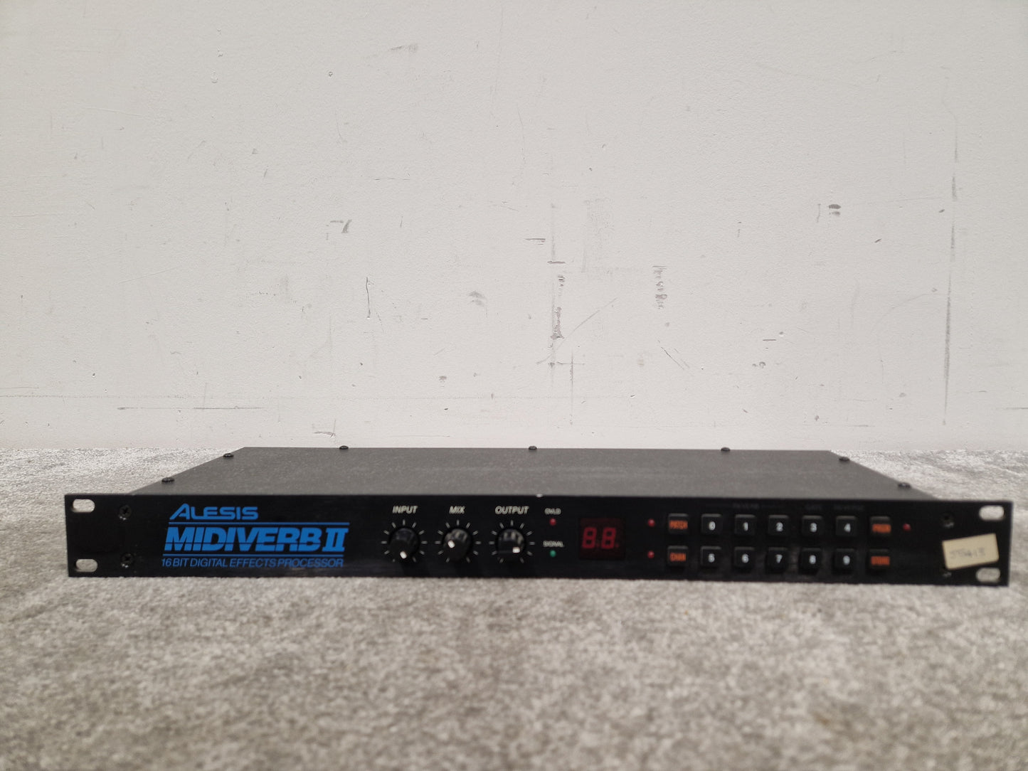 Alesis Microverb 2 - Digital Reverb Unit - Spares or Repair w/ Original Box