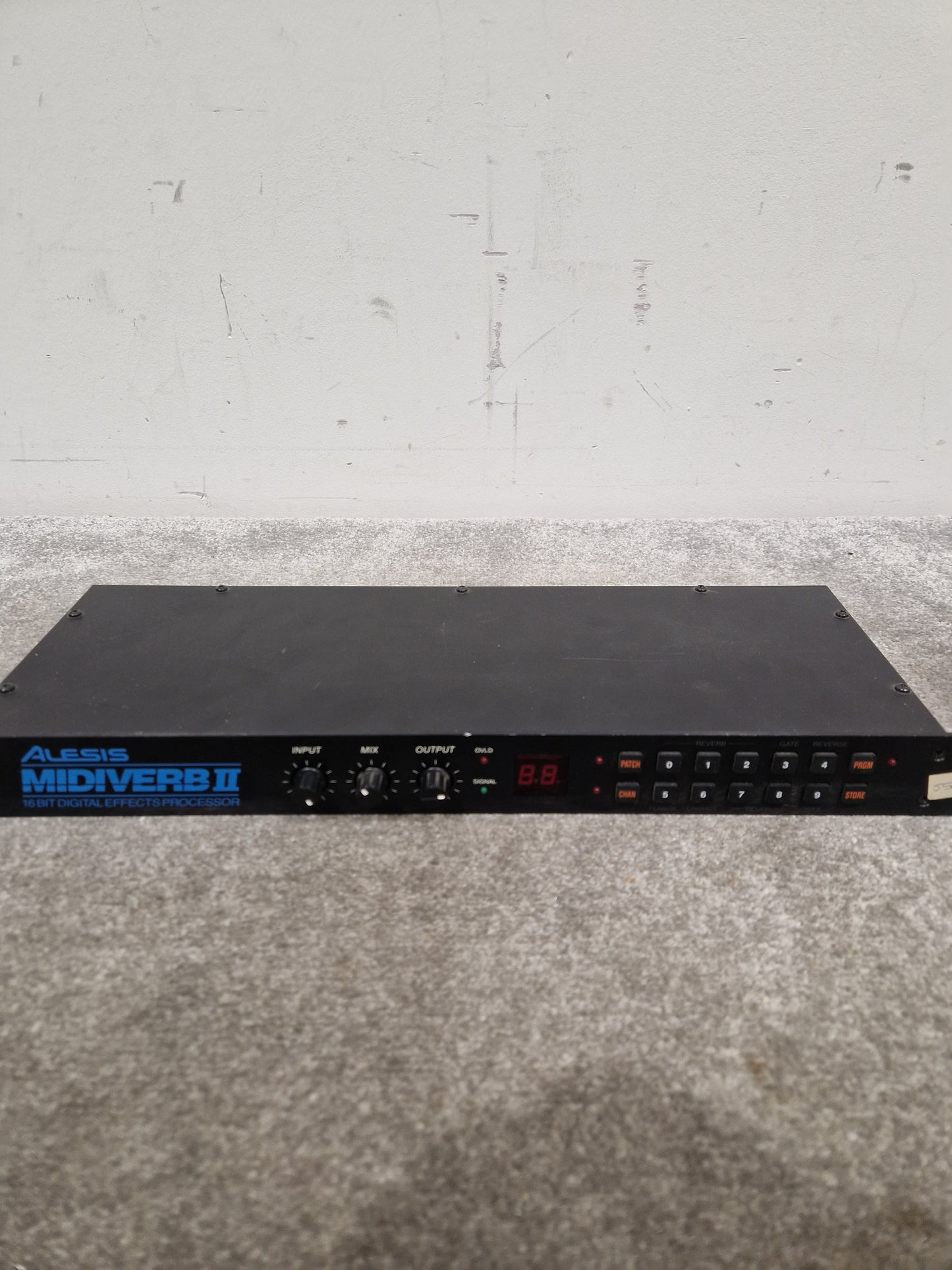 Alesis Microverb 2 - Digital Reverb Unit - Spares or Repair w/ Original Box