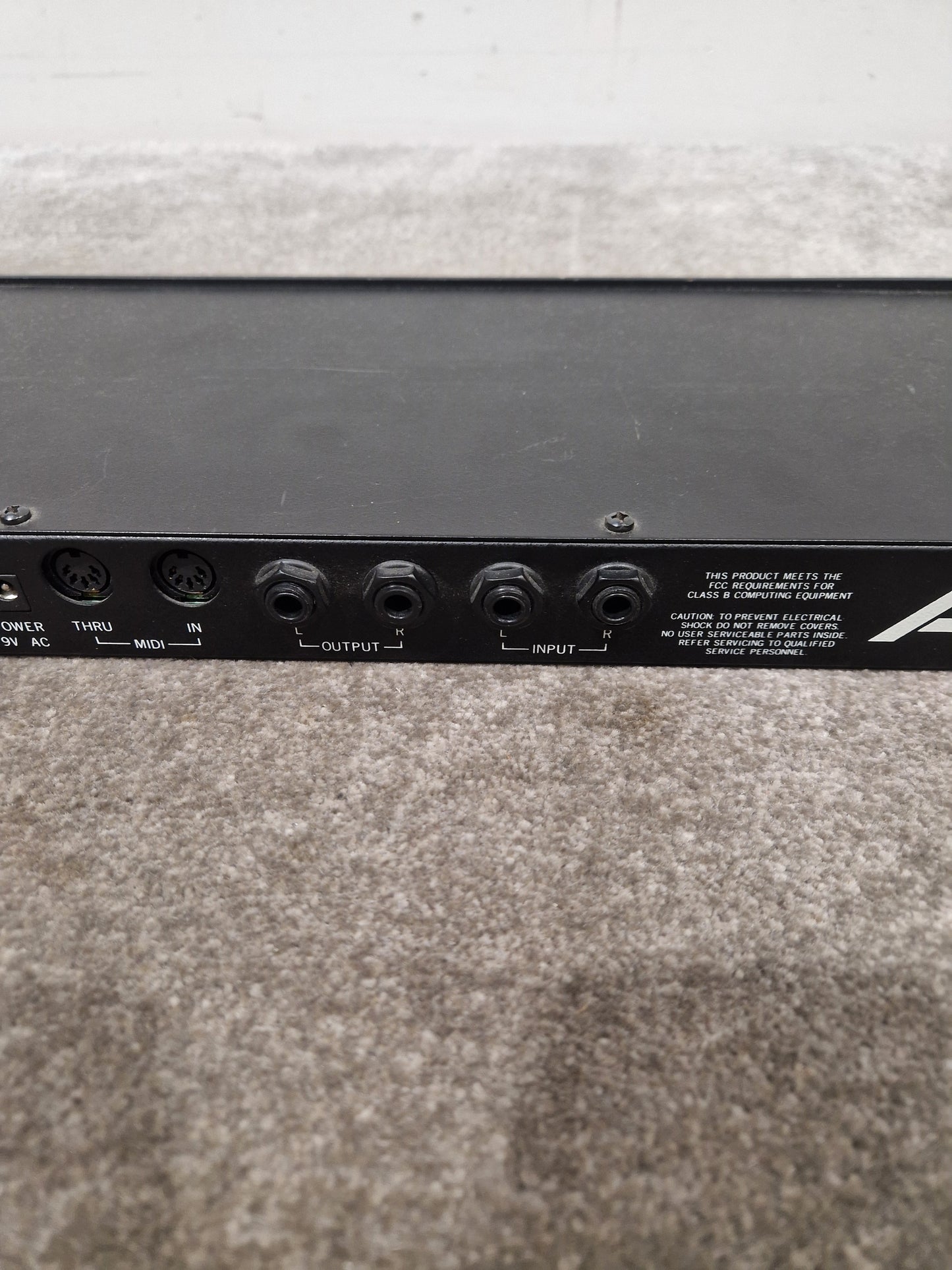 Alesis Microverb 2 - Digital Reverb Unit - Spares or Repair w/ Original Box
