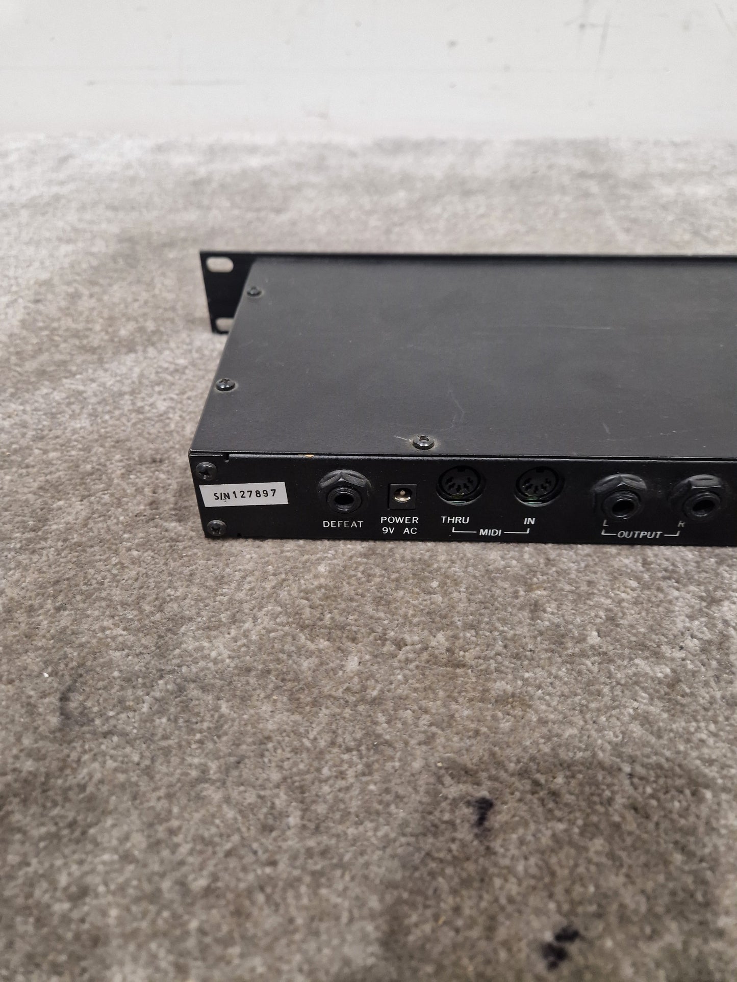 Alesis Microverb 2 - Digital Reverb Unit - Spares or Repair w/ Original Box