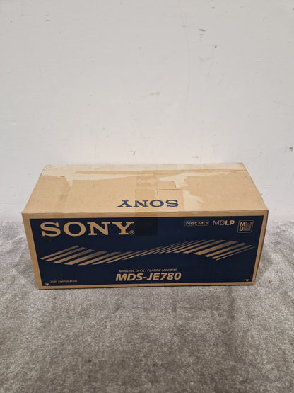 Sony MDS-JE780 - Minidisc Recorder - Spares or Repair w/ Original Box & Remote