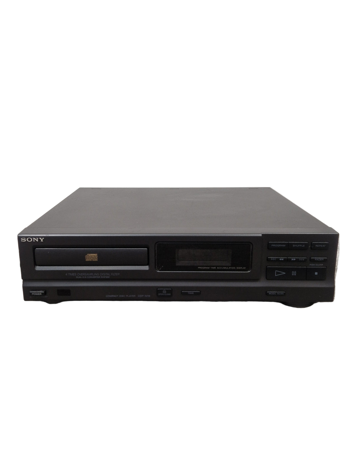 Sony CDP-M18 - Compact Disc Player - Excellent w/ Power Supply