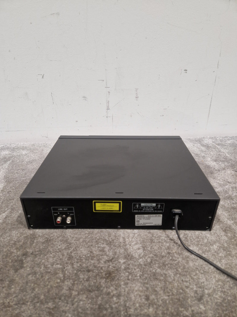 Sony CDP-M18 - Compact Disc Player - Excellent w/ Power Supply - Image 6